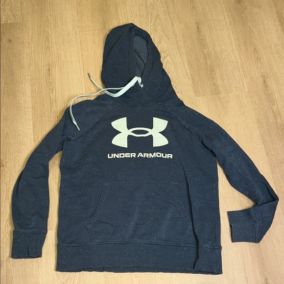 Under Armour Other - Under Armour Dark Blue Hoodie with Logo